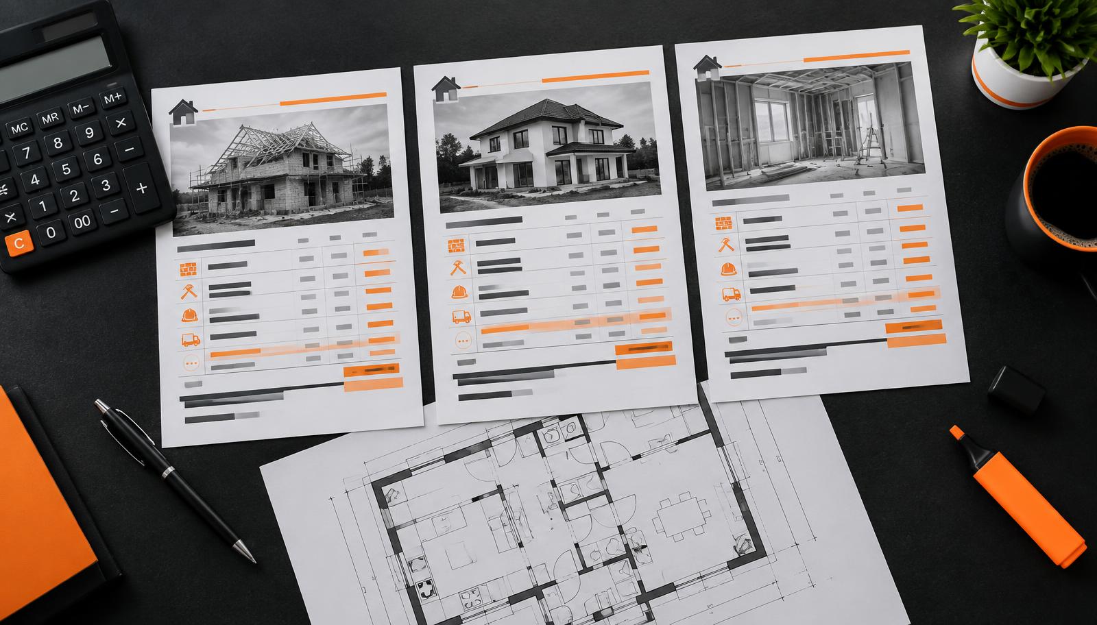 Cum compari ofertele pentru o lucrare de construcție